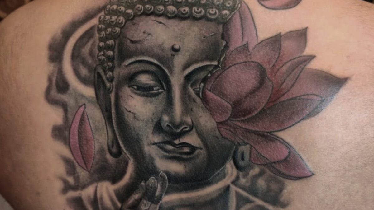 Tattoo uploaded by Javier Che Rivera • Japanese Dragon/Buddha/peony chest  to sleeve. • Tattoodo