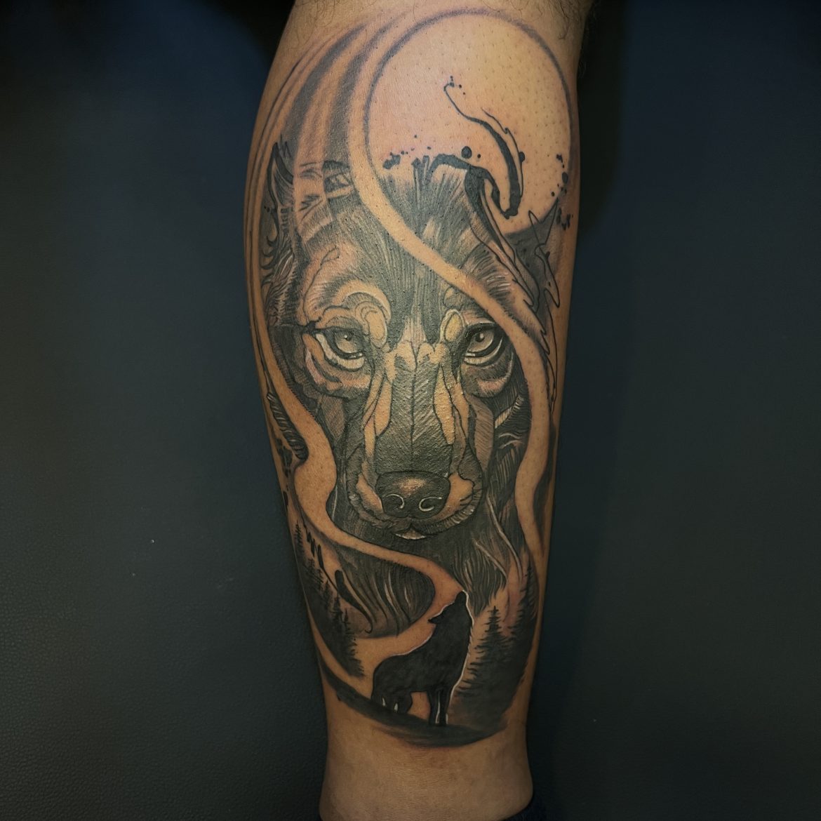 Juice Ink Tattoos Body Art Lasting Waterproof Temporary Tattoo Sticker Wolf  Fire Totem Tatoo Dragon Demon Arm Fake Tatto Men  AliExpress